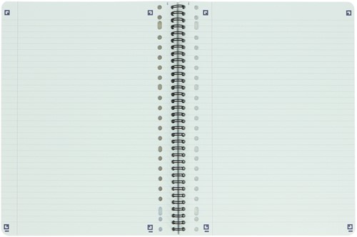 Collegeblok Oxford School A4+ lijn 23-gaats 160 pagina's 80gr voordeelpak assorti 3 stuks-3