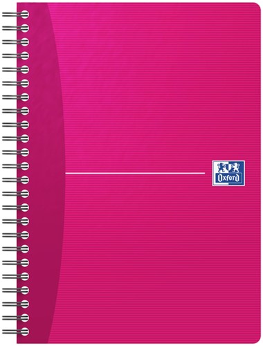 Spiraalblok Oxford Essentials A5 lijn 180 pagina's 80gr assorti-9