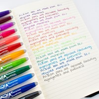 Rollerpen PILOT friXion medium basis assorti Set2Go à 4 stuks-1