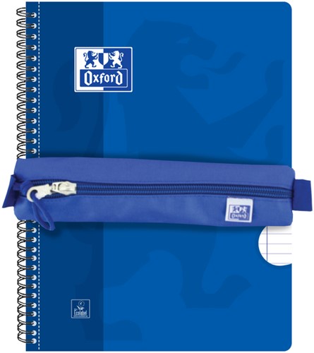 Pennenetui Oxford rond blauw-7