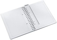 Notitieboek Leitz WOW A5 spiraal 160 pagina's lijn blauw-2