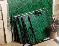 Tekenmap Canson Studio Annonay elastieksluiting 320x450mm groen-3