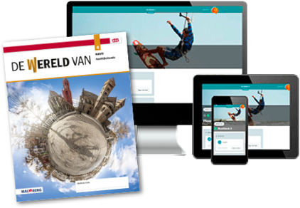 De wereld van - MAX - boek+online 4 vwo 6-jaar afname