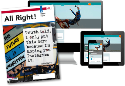All Right! - MAX - boek+online 4 vmbo-gt 6-jaar afname