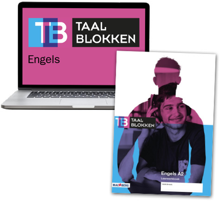 Taalblokken 4e editie studentlicentie 12 mnd EN + leerwerkboek Engels A2