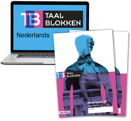 Taalblokken 4e editie studentlicentie 24 mnd NE + leerwerkboek Nederlands 2F