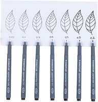 Fineliner Staedtler Pigment 308 assorti 0.5mm set à 6st assorti-2