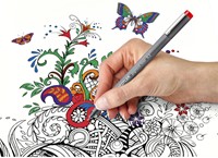 Fineliner Staedtler Pigment 308 assorti 0.5mm set à 6st assorti-2