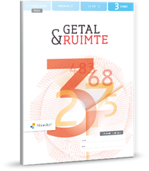 Getal & Ruimte ed 12.0 vmbo rekenen 3 2F FLEX boek + online