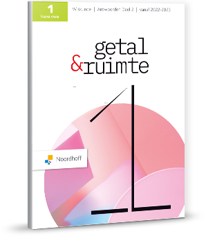 Getal & Ruimte ed 13.0 havo/vwo 1 antwoordenboek deel 2