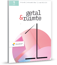 Getal & Ruimte ed 13.0 vwo 1 antwoordenboek deel 1