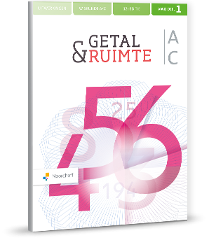 Getal & Ruimte ed 12.0 vwo A/C uitwerkingenboek 1