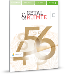 Getal & Ruimte ed 12.0 vwo C uitwerkingenboek 4