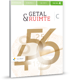 Getal & Ruimte ed 12.0 vwo C uitwerkingenboek 4