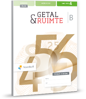 Getal & Ruimte ed 12.0 vwo B 4 FLEX boek + online