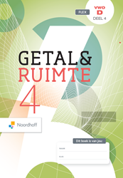 Getal & Ruimte ed 11.0 vwo D 4 FLEX boek