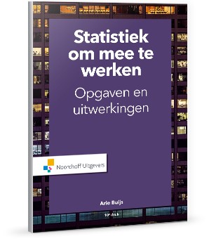 Statistiek om mee te werken (opgaven en uitwerkingenboek)