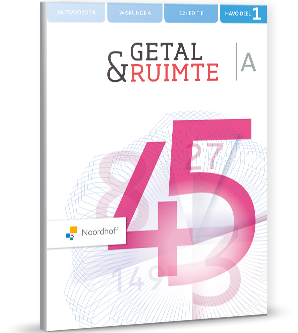 Getal & Ruimte ed 12.0 havo A antwoordenboek 1