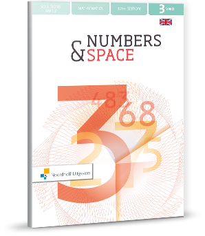 Numbers & Space ed 12.0 vwo 3 workbook/arithmetics book + online - Beperkt leverbaar