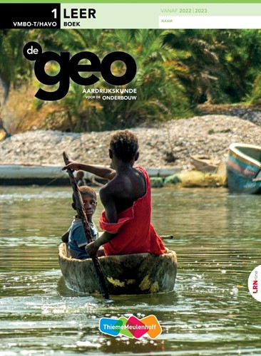 De Geo LRN-line online + boek 1 vmbo-t/havo + basisboek 4-jaar afname