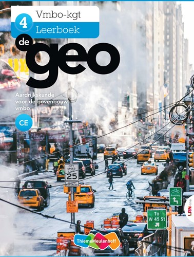 De Geo LRN-line online + boek 4 vmbo-kgt CE 4-jaar afname
