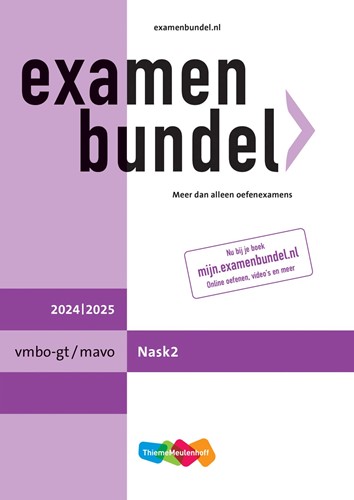 Examenbundel online + boek vmbo-gt/mavo NaSk2 2024/2025 - Beperkt leverbaar