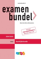 Examenbundel online + boek vwo Aardrijkskunde 2024/2025 - Beperkt leverbaar