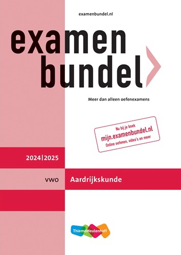 Examenbundel online + boek vwo Aardrijkskunde 2024/2025 - Beperkt leverbaar