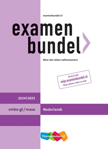 Examenbundel online + boek vmbo-gt/mavo Nederlands 2024/2025 - Beperkt leverbaar