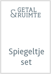 Getal & Ruimte Spiegeltje set à 10 stuks - Beperkt leverbaar