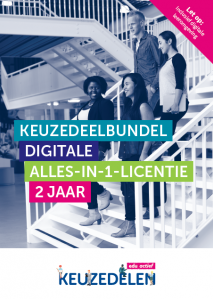 Keuzedeelbundel Digitale Alles-in-1-licentie | 2 jaar