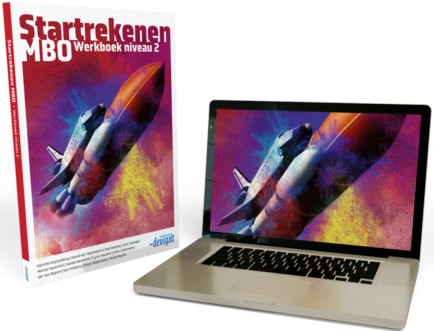 Startrekenen MBO | geheel digitaal met extra werkboek niv. 2  12 mnd - OUDE 1e editie Startpakket. Licentie voor 12 maanden.