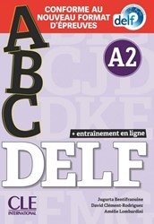 ABC DELF niveau A2 livre+CD+entrainement en ligne